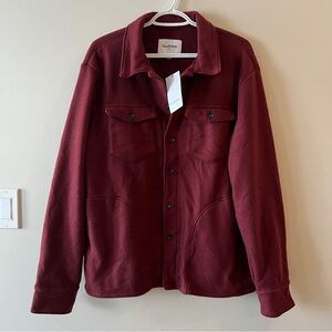 Goodfellow & Co Shacket with Pockets NWT! / Recycled Polyester